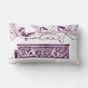 Cojín Lumbar Cuerpo de Santa Catalina llevado por los ángeles