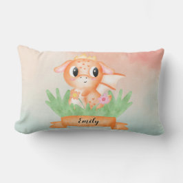 Cojín Lumbar Cuito Bebé Dragón Cushiro acuático