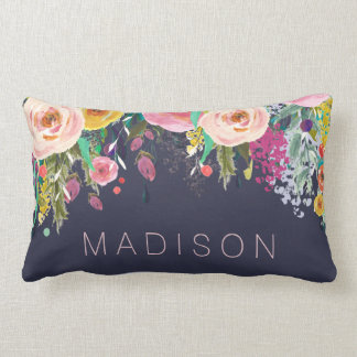 Cojín Lumbar Cushion con Chicas florales personalizados