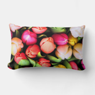 Cojín Lumbar Cushion: Flores Verdaderas