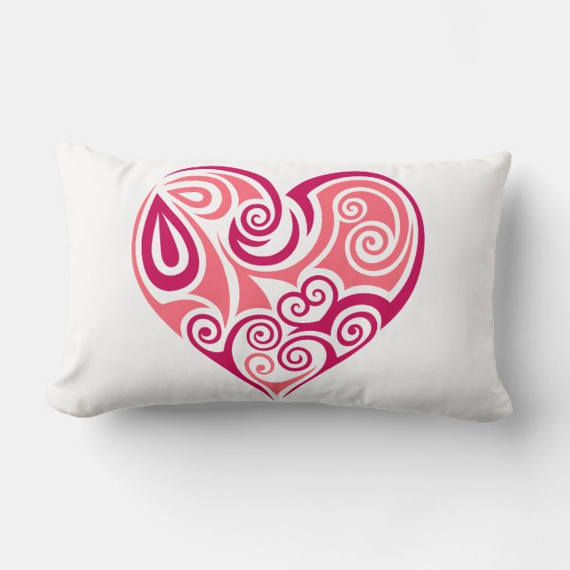 Cojín Lumbar Cushion lumbar - Corazón grande (Anverso)