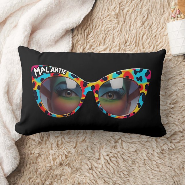 Cojín Lumbar Custom MAL ANTIE / Crazy Aunt Afrikaanse Humor (Manta)