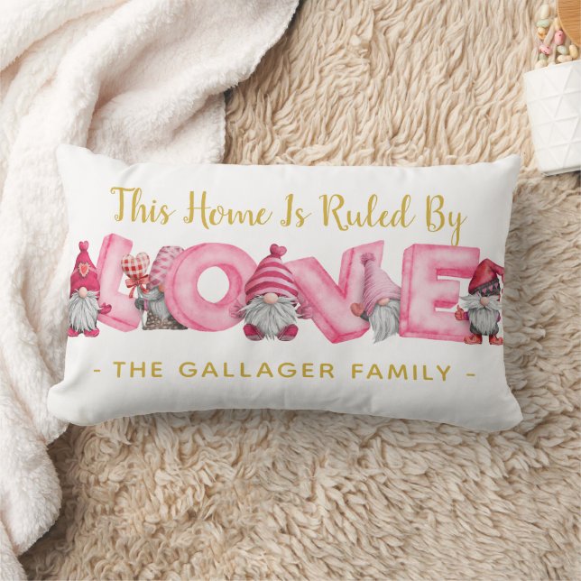 Cojín Lumbar Cute Gobernado Por El Ilustracion De Valentine Gno (Manta)