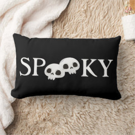 Cojín Lumbar Cute Halloween Spooky Skeleton Throw