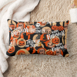 Cojín Lumbar  Cute & Scary Halloween Spooky vibes 