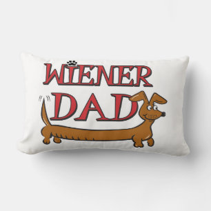 Cojín Lumbar Dachshund Weiner Dad
