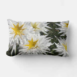 Cojín Lumbar Daisies Blancos Liquidados, Cushion Lumbar.
