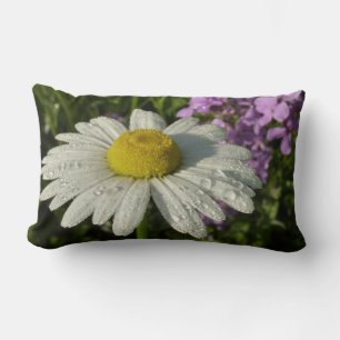 Cojín Lumbar Daisy and Summer Lilac Wildflower