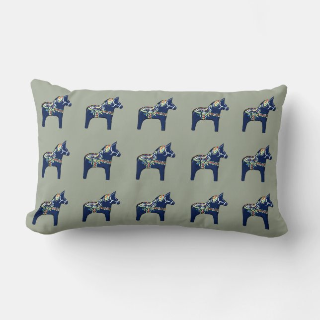 Cojín Lumbar Dala Horse Pillow (Anverso)