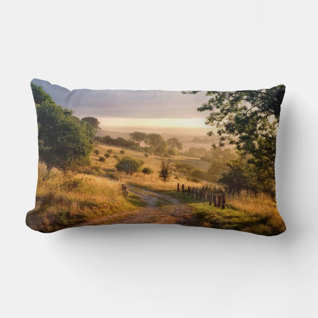 Cojín Lumbar Dawn Sunshine | Campo inglés (Anverso)