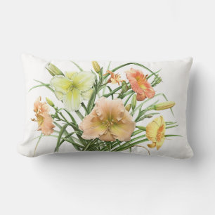 Cojín Lumbar Daylily Bouquet
