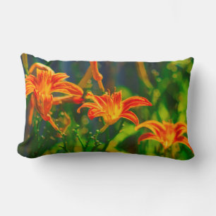 Cojín Lumbar Daylily Trio