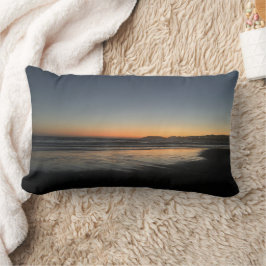 Cojín Lumbar De Dusk Till Twilight En La Foto De La Playa