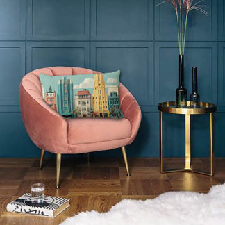 Cojín Lumbar Deco Architecture Dreamscape