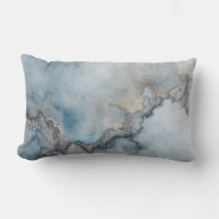 Decoración de hogar abstracta azul aguamarina gris
