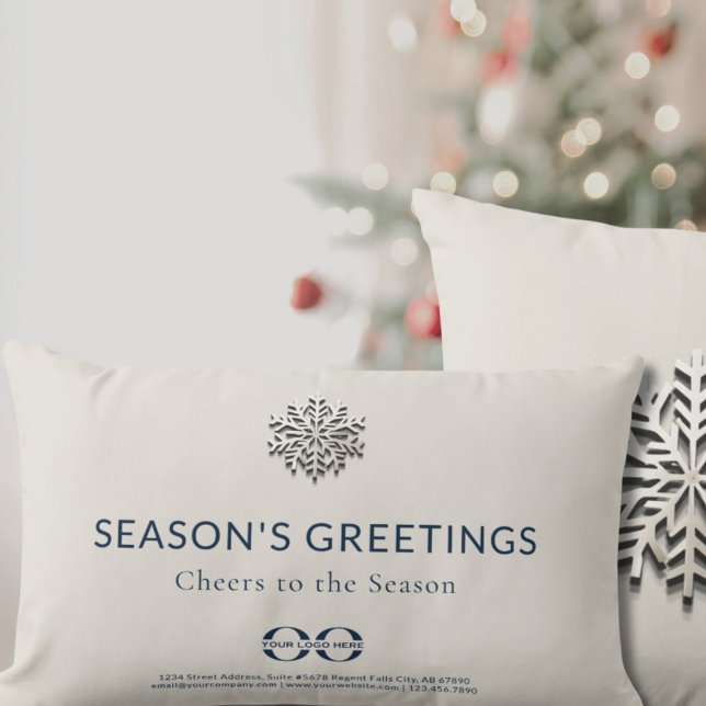 Cojín Lumbar Decoración de vacaciones corporativas (Subido por el creador)