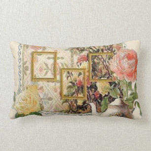 Cojín Lumbar Decoración elegante del sitio del té del Victori