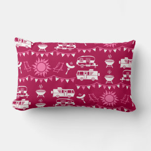 Cojín Lumbar Decoración residencial de camping de caravana