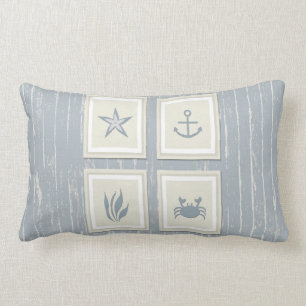 Cojín Lumbar Decoración rústica en la playa