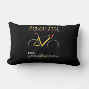 Cojín Lumbar Definición Graciosa Bicicleta Addict Gift para