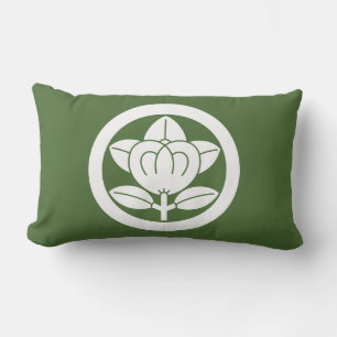 Cojín Lumbar ） del 六つ割り作図 del （del 丸に橘