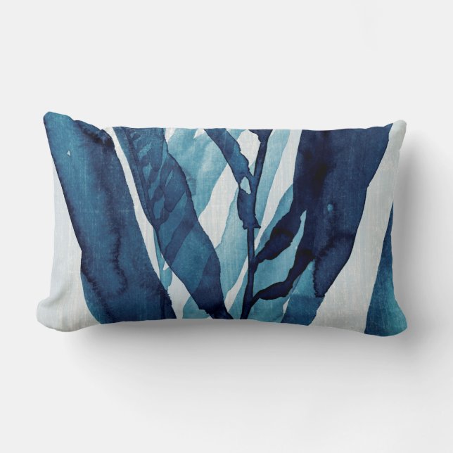 Cojín Lumbar Desviación azul I (Anverso)