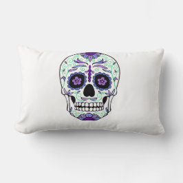 Cojín Lumbar Día de Muertos Día de la Calavera del Azúcar