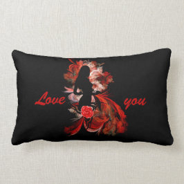 Cojín Lumbar Día de San Valentín adulto romántico