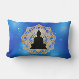 Cojín Lumbar Día de Vesak Buda y Mandala Vaisakha Purnima