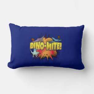 Cojín Lumbar Dinosaurio Lover Dinamita Dino-mite Pun