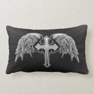 Cojín Lumbar Diseño cruzado con alas del ángel de guarda