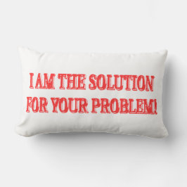 Cojín Lumbar Diseño de artesanías "SOY LA SOLUCIÓN" Comprar