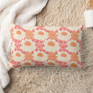 Cojín Lumbar diseño de flores