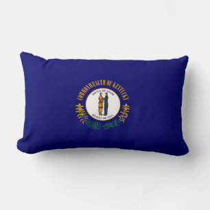 Cojín Lumbar Diseño de la bandera del estado de Kentucky