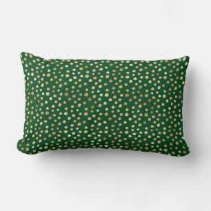 Cojín Lumbar Diseño de la serie Safari de Esmeralda y Oro 12