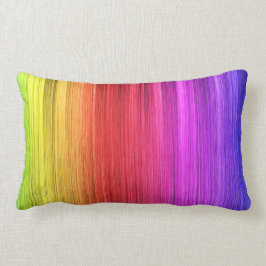 Cojín Lumbar Diseño de las luces del arco iris
