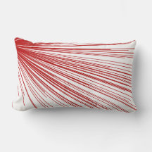 Diseño de líneas abstractas de estilo rojo y blanc
