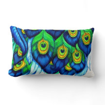 Diseño de plumas de pavo real