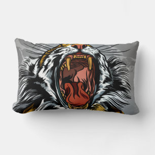 Cojín Lumbar Diseño del Año del Tigre Rugiente