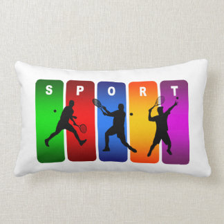 Cojín Lumbar Diseño fresco estupendo del deporte del tenis