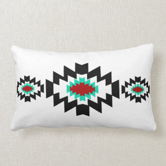 Cojín Lumbar Diseño tribal del nativo americano azteca del