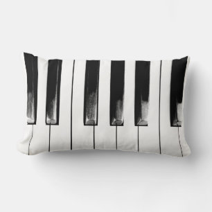 Cojín Lumbar Diversión de Guay con las claves de piano antiguas