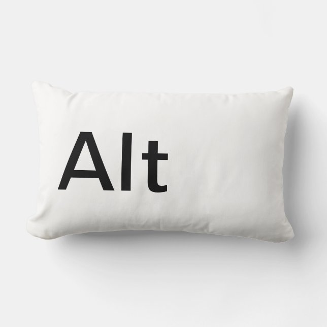 Cojín Lumbar Diversión Google Apple Mac Facebook Squidoo Ebay (Anverso)