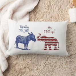 Cojín Lumbar Divertido tema de elecciones pro demócratas Biden