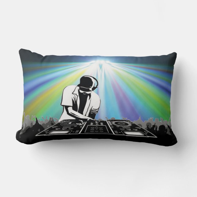 Cojín Lumbar DJ Pillow (Anverso)
