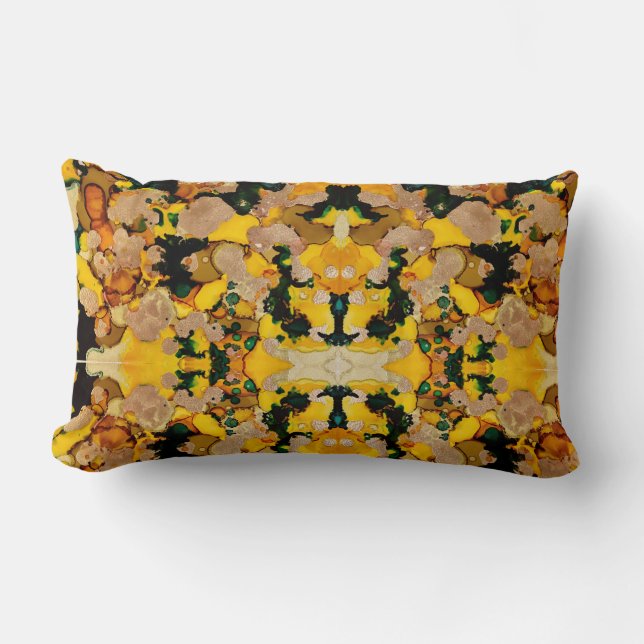 Cojín Lumbar Dorado (Anverso)