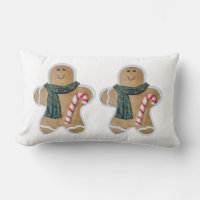 Dos galletas de nieve Cushion