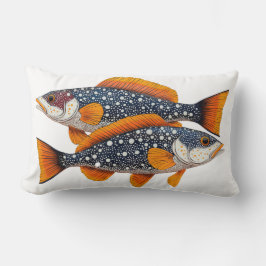 Cojín Lumbar Dos peces manchados