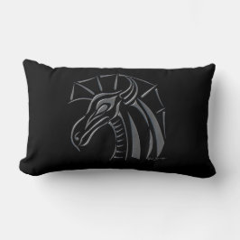 Cojín Lumbar Dragón en reposo (plata) Pillow Lumbar