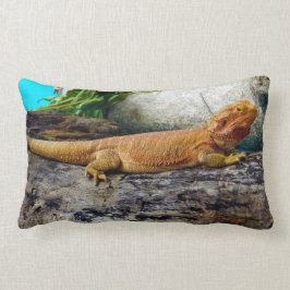Cojín Lumbar Dragon Lizard con barba para adultos